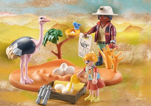 Playmobil Wiltopia binoculars encourage kids to spot wildlife from afar.