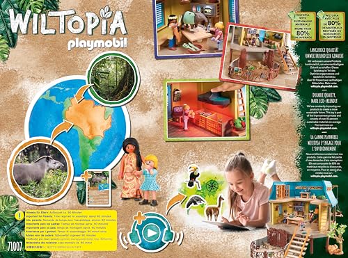 Playmobil Wiltopia parrot and fish figures add color and stories