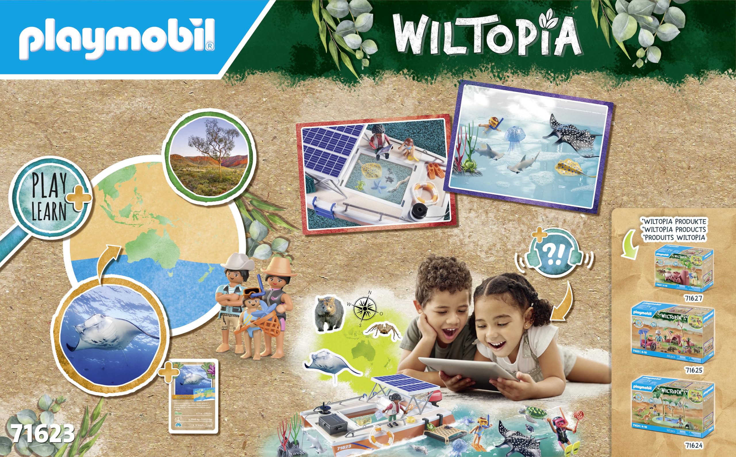 Playmobil Wiltopia sea turtle encounter fosters wildlife appreciation