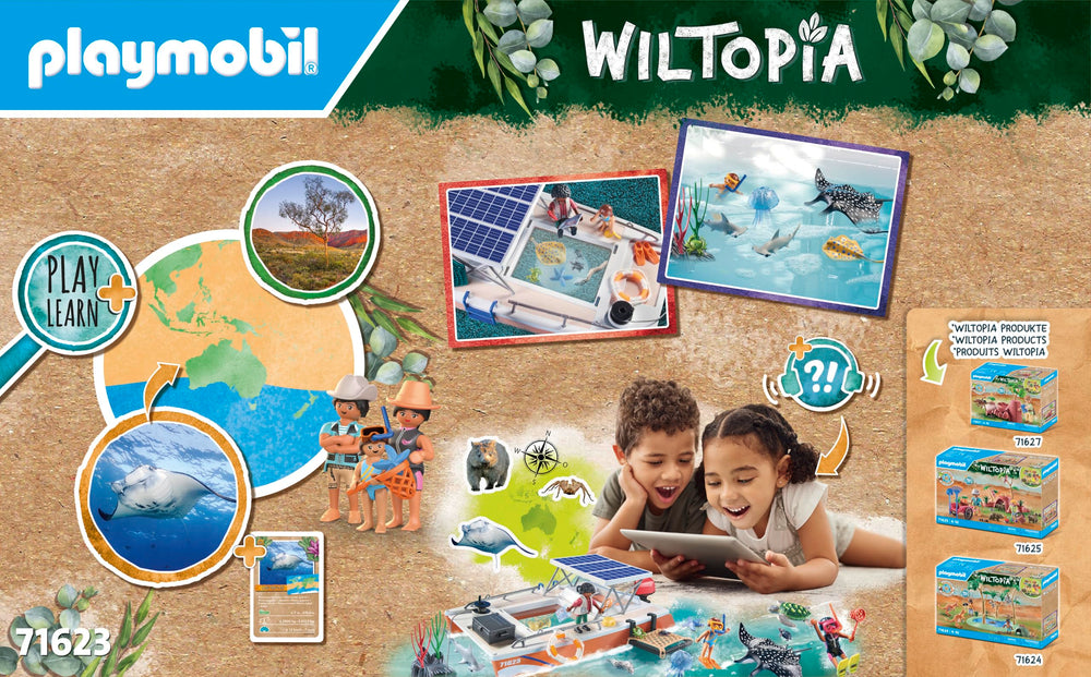 Playmobil Wiltopia sea turtle encounter fosters wildlife appreciation