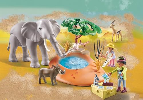 Playmobil Wiltopia test tubes with species promotes biodiversity exploration
