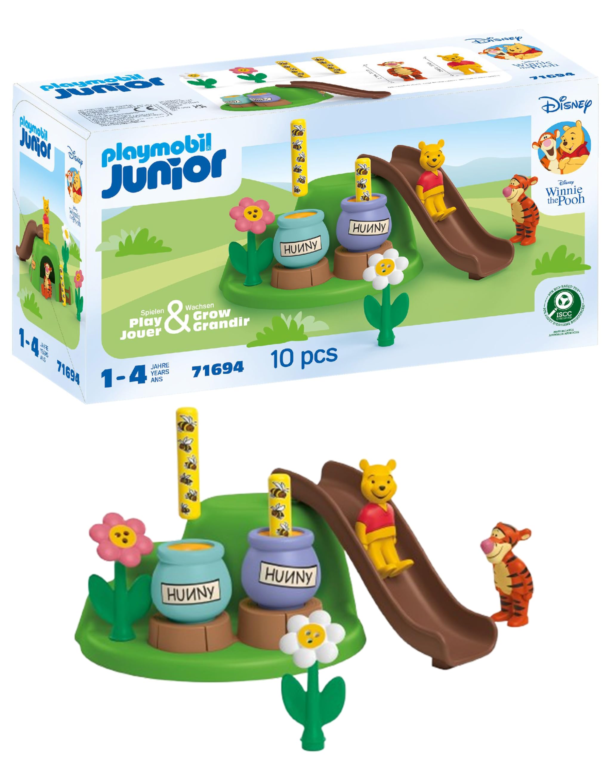 Playmobil Winnie the Pooh bee garden honey pot—engages imaginative play