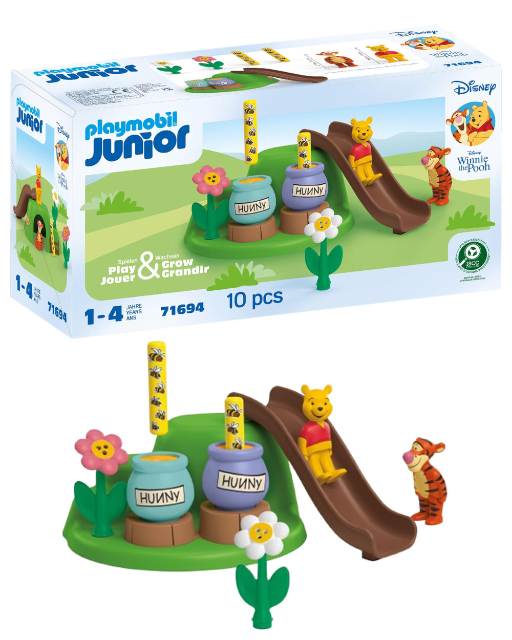 Playmobil Winnie the Pooh bee garden honey pot—engages imaginative play