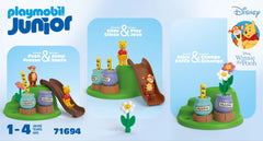Playmobil Winnie the Pooh honey pot close-up—engages tactile curiosity