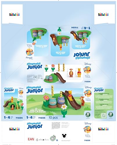 Playmobil Winnie the Pooh junior packaging—eco-friendly packaging reduces waste