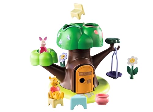Playmobil Tree House includes 2 figures and 15 accessories for story ideas.