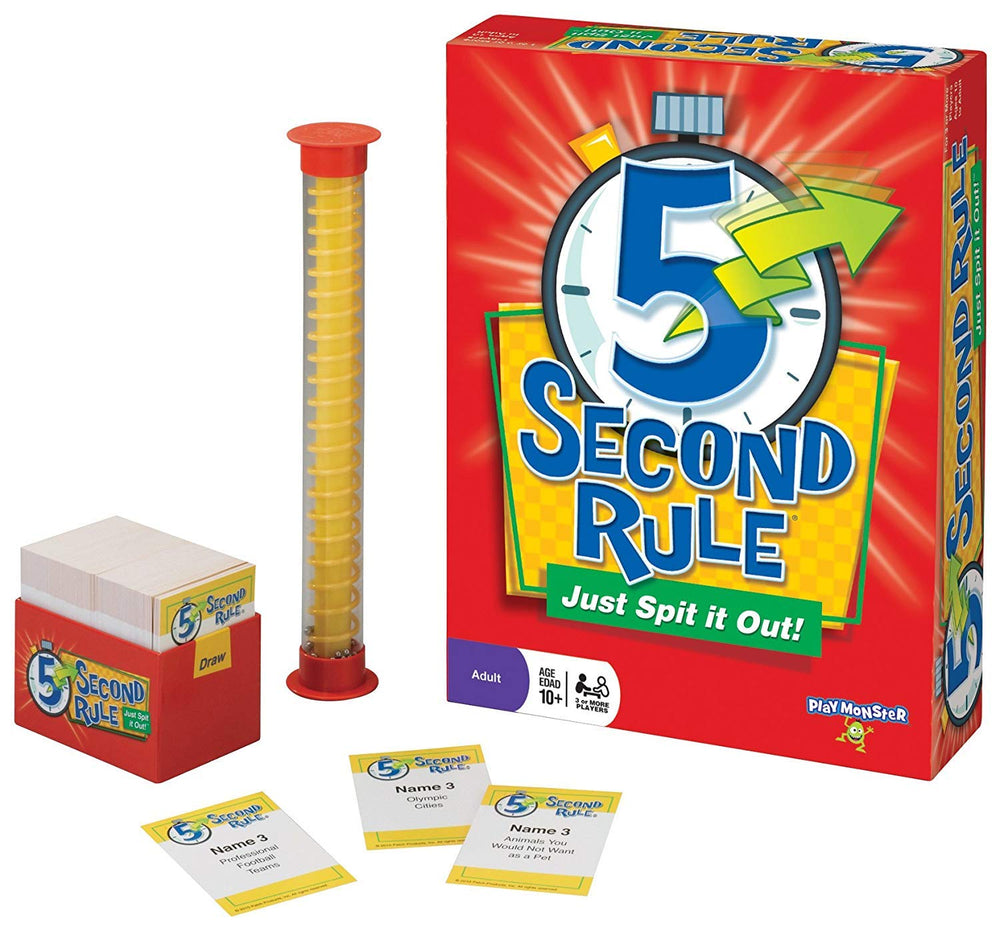 PlayMonster 5 Second Rule: the timer twists and heightens suspense