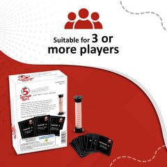 PlayMonster 5 Second Rule Uncensored packaging emphasizes adult humor.
