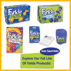 PlayMonster Farkle gift-ready box appeals to board game lovers.