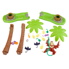 PlayMonster Orangutwang toucan lever creates a dramatic release moment.