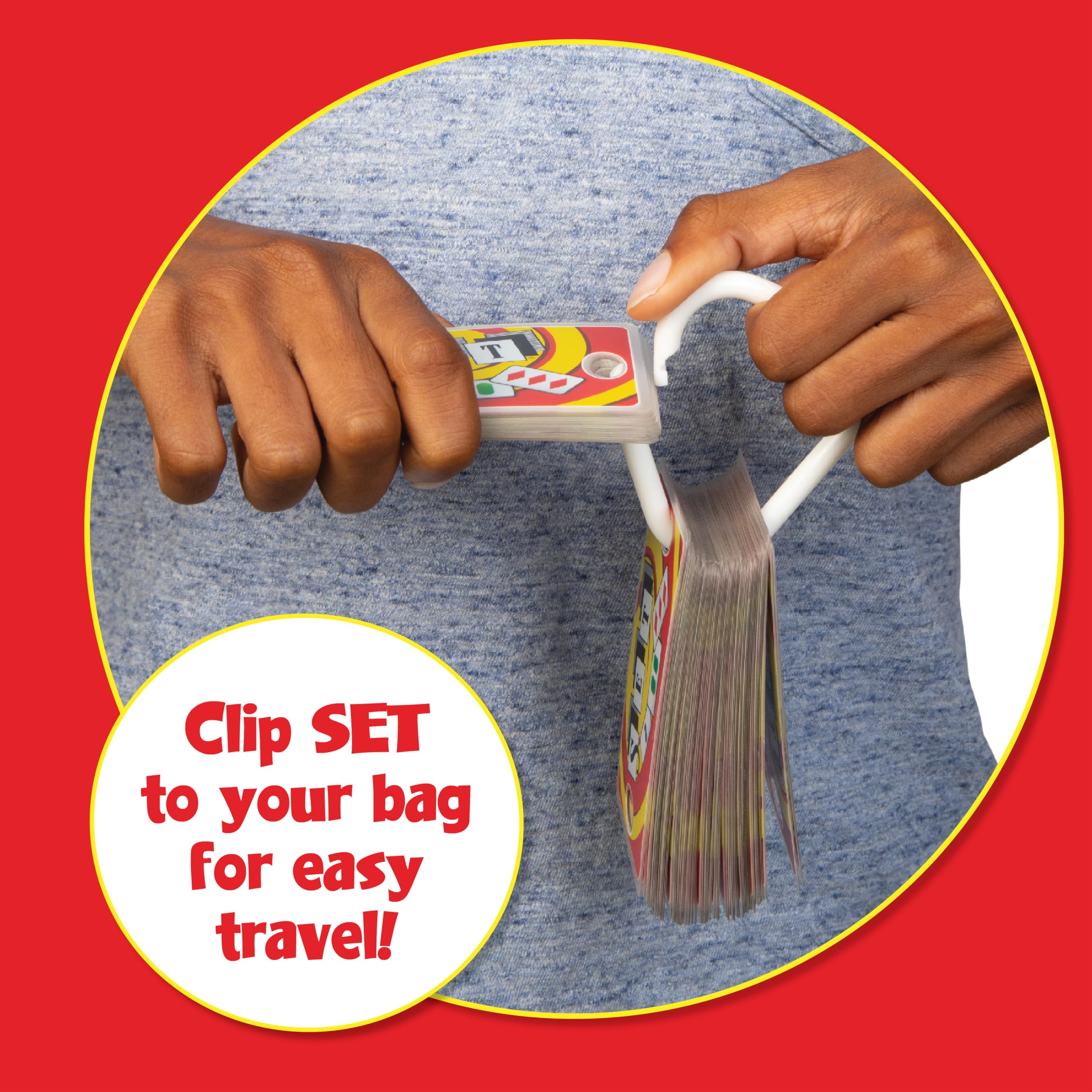 PlayMonster Set solo-play option offers enjoyable solo challenges.