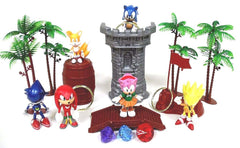 Playset Sonic 18-piece random figures pack for imaginative play
