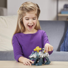 PlaySkool pop-up projectile launcher ready for quick pretend battles.