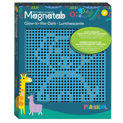 PlaySkool Magnatab drawing under a bed tent for cozy nighttime fun.