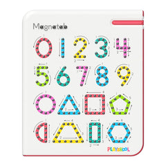 Playskool Magnatab numbers and shapes board for mess-free learning at home