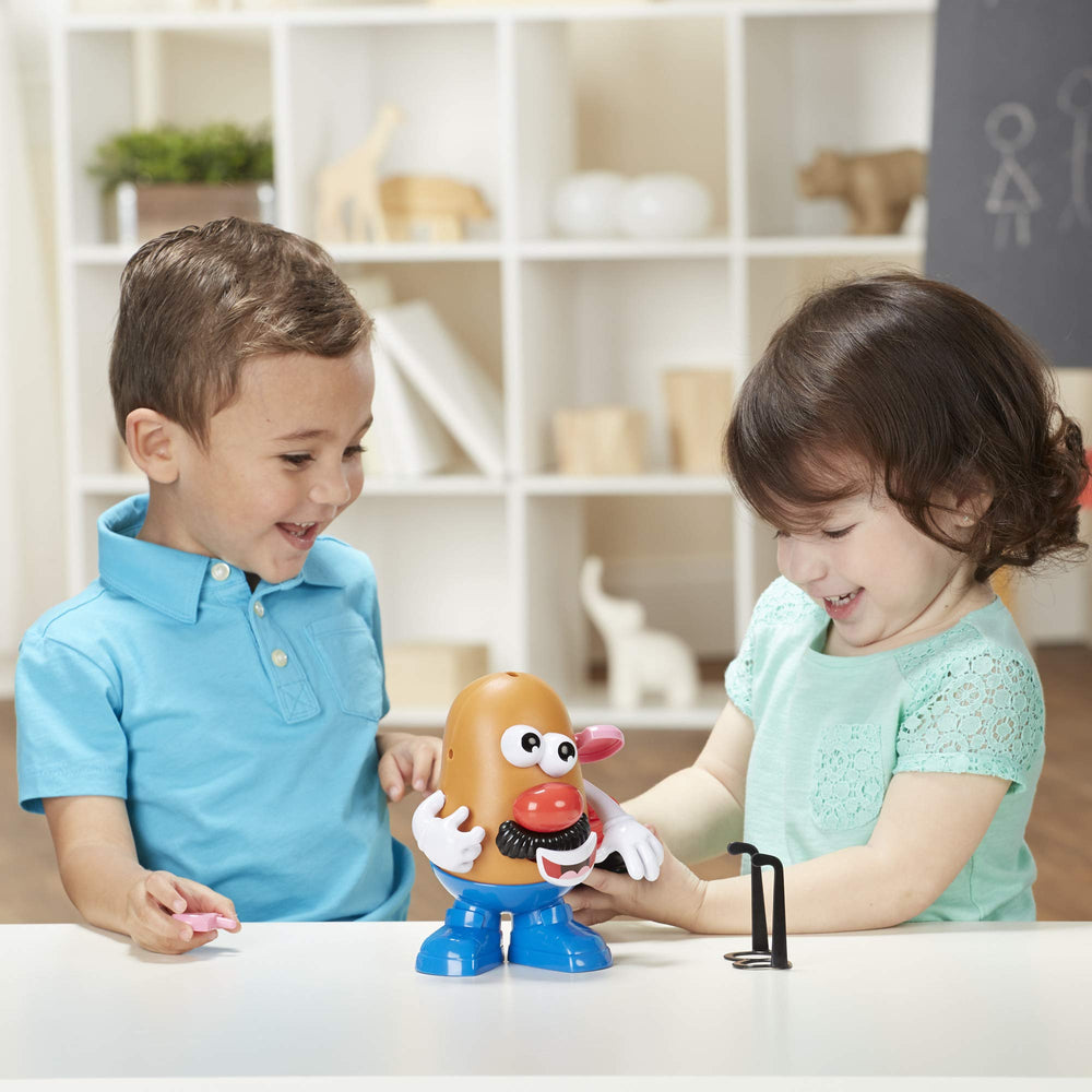 Playskool Mr. Potato Head colorful parts attract young imaginations.
