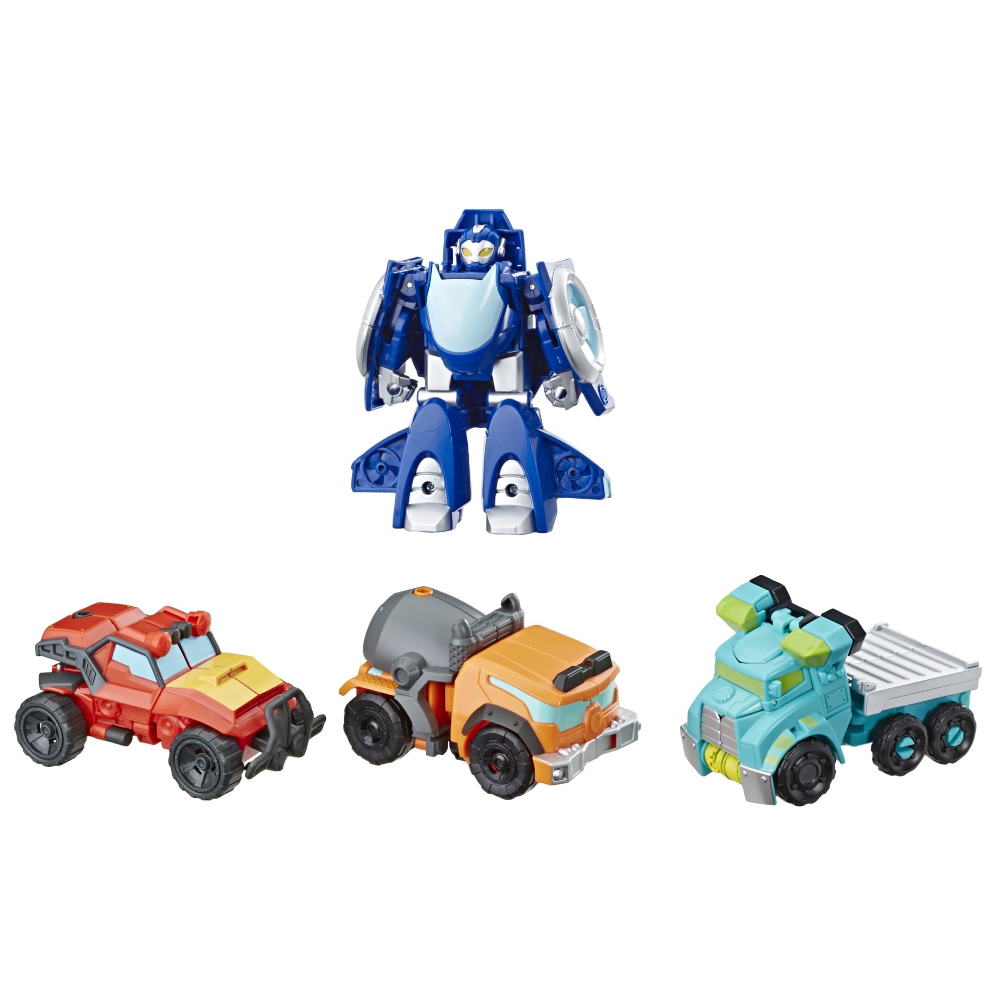 Playskool Transformers Hot Shot vehicle mode for quick missions