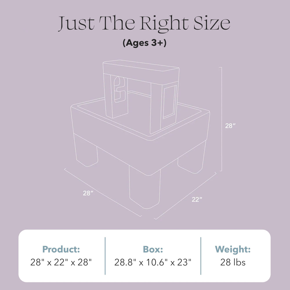 PLAYSMOL Tide Water table starfish pieces inspire imaginative water play