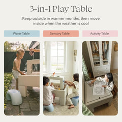 PLAYSMOL Tide Water table water towers spark interactive vertical play