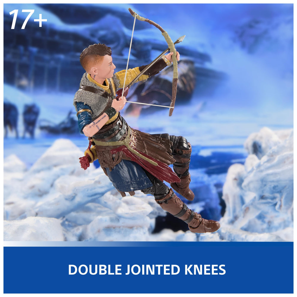 PlayStation Atreus figure with 33-point articulation for lifelike posing.
