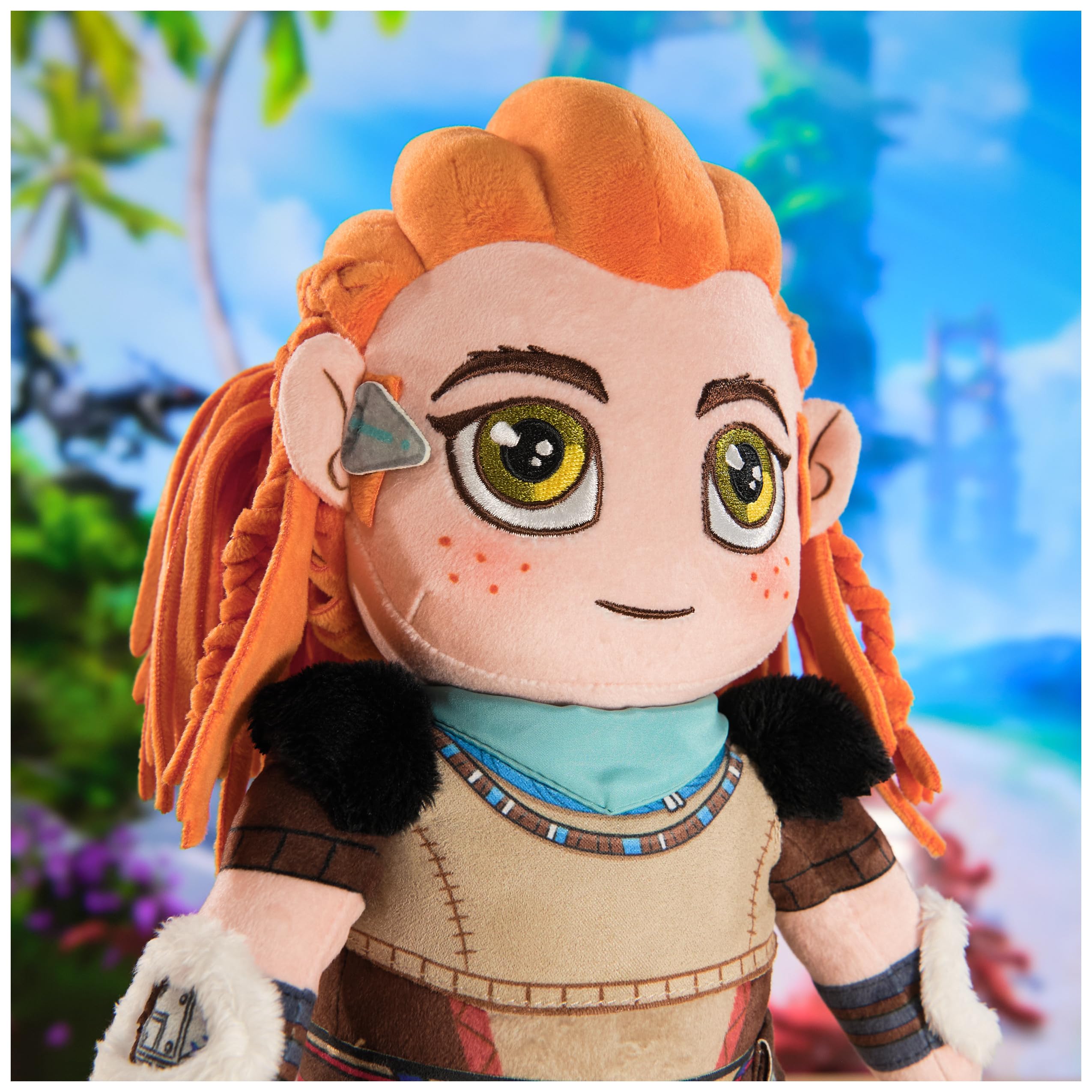 PlayStation Aloy plush includes 1 plush, a sturdy PS collection addition.