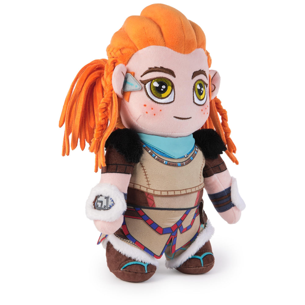 PlayStation officially licensed Aloy plush with authentic character likeness.