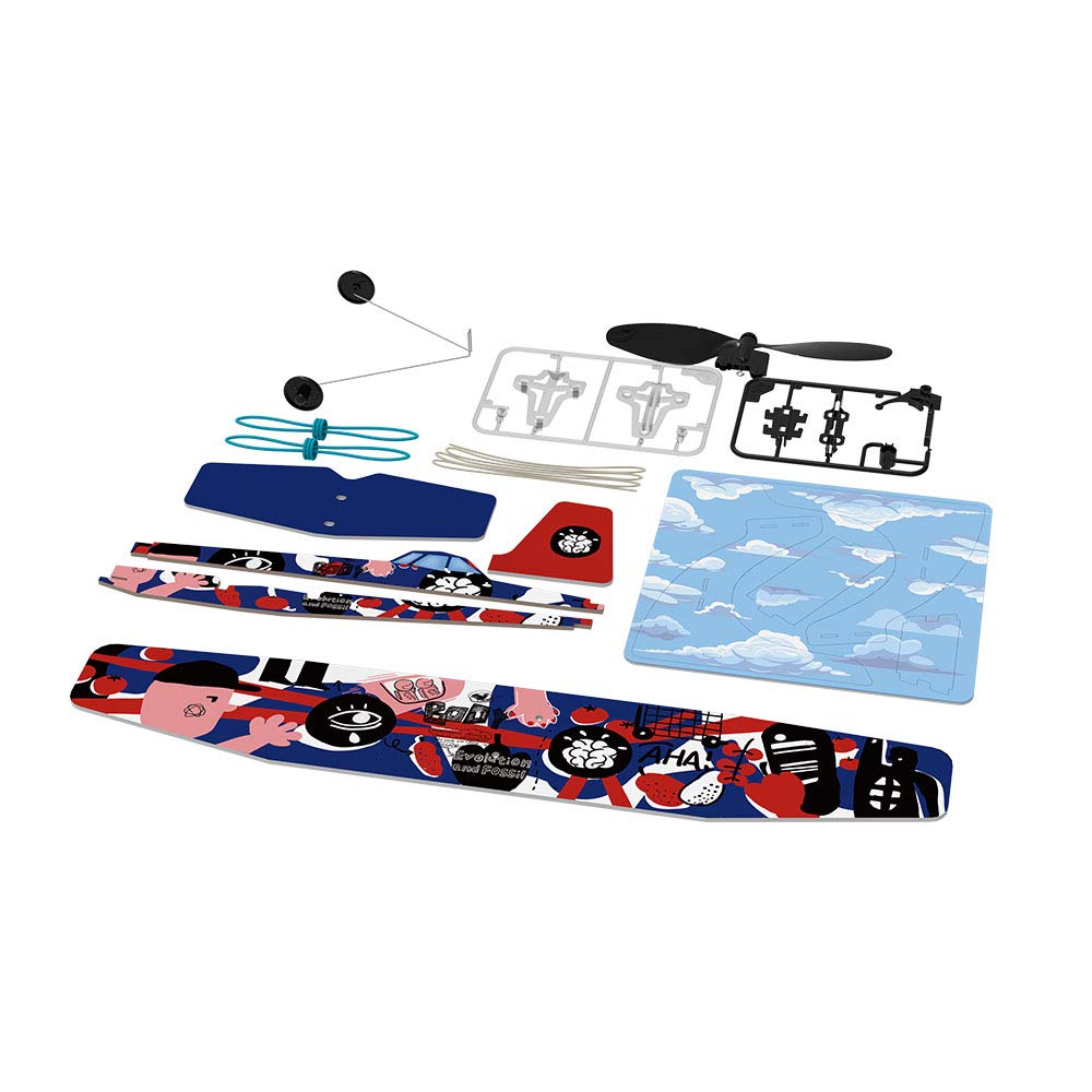PlaySTEAM display stand showcases your aeroplane design.