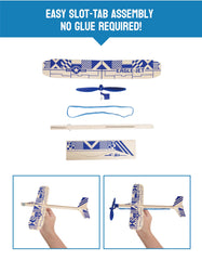 PLAYSTEM classic nostalgic design highlighting lightweight balsawood planes