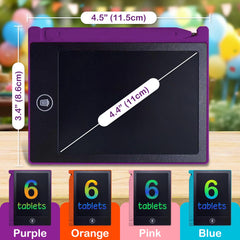 Playtapus easy erase button lets quick clearing during play.