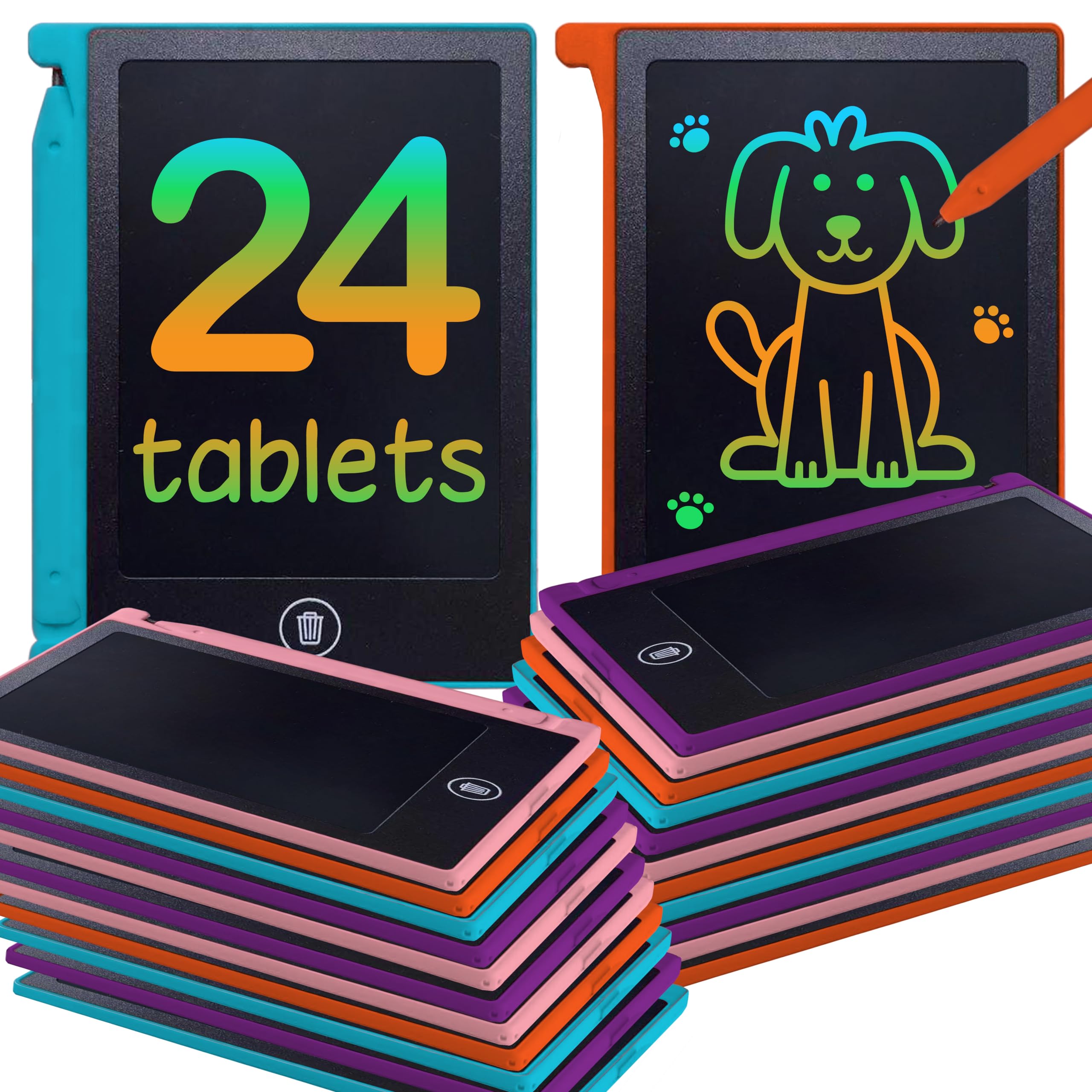 Playtapus party-favor mini LCD writing tablet with 4.5-inch display, ideal for party favors.