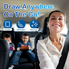 Playtapus travel-friendly tablet; keeps kids entertained on flights