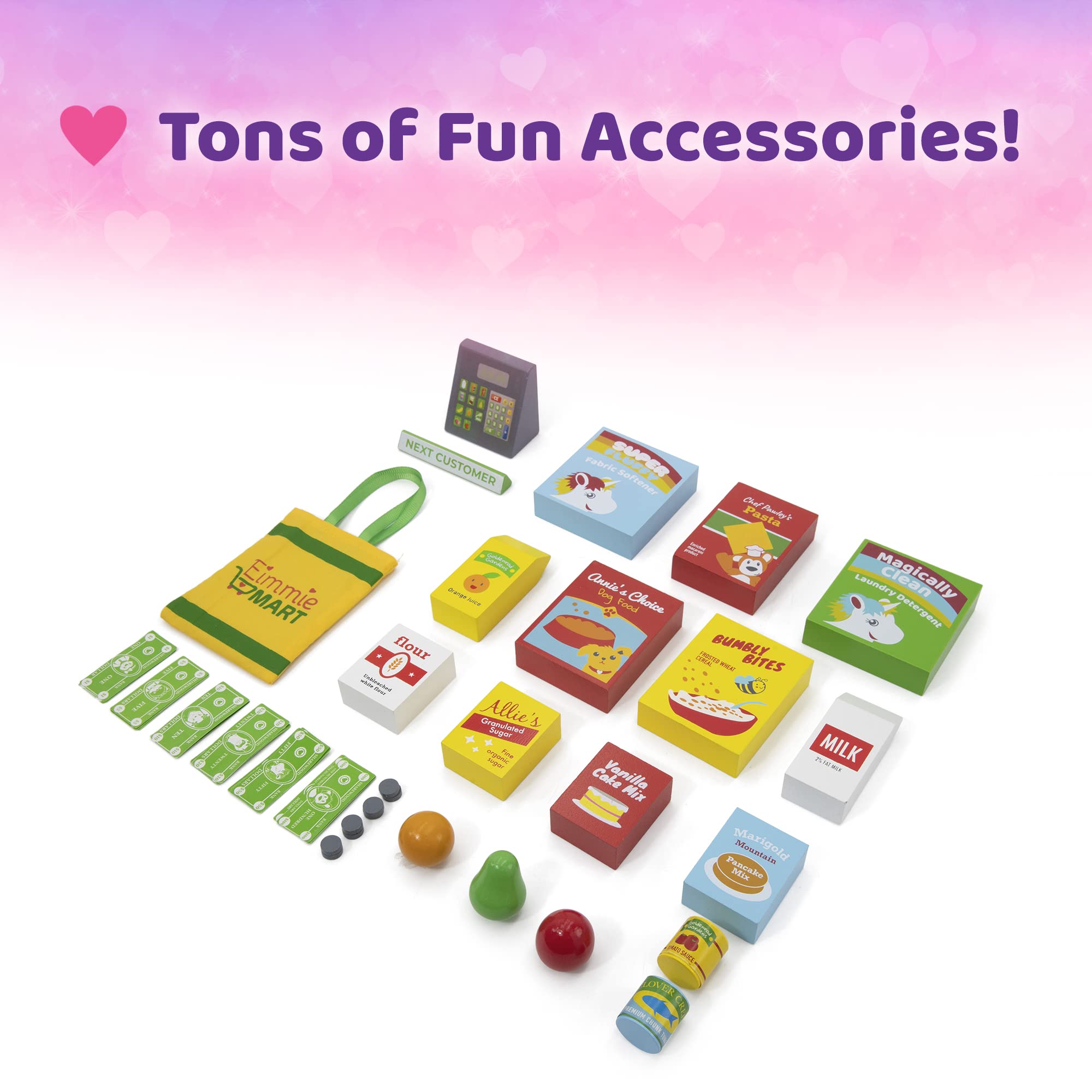 Playtime by Eimmie fruit and vegetable set sparks healthy pretend shopping.