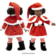Playtime by Eimmie holiday dress set offers a coordinated outfit for pretend celebrations.