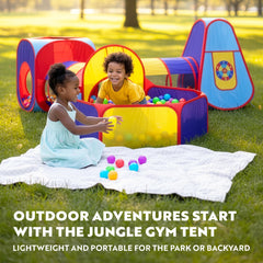 Playz 190T fabric and steel frame emphasize safety and durability