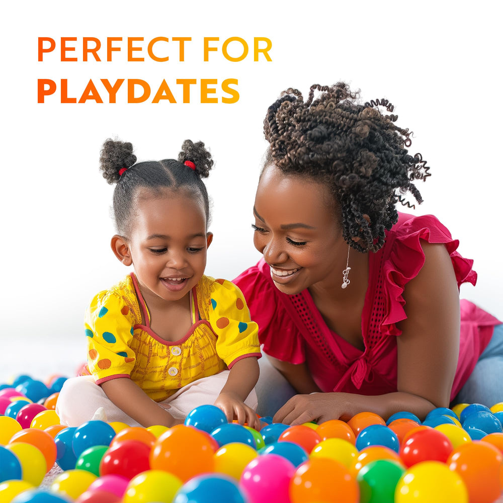 Playz ball pit balls fit play tents and tunnels for versatile fun.
