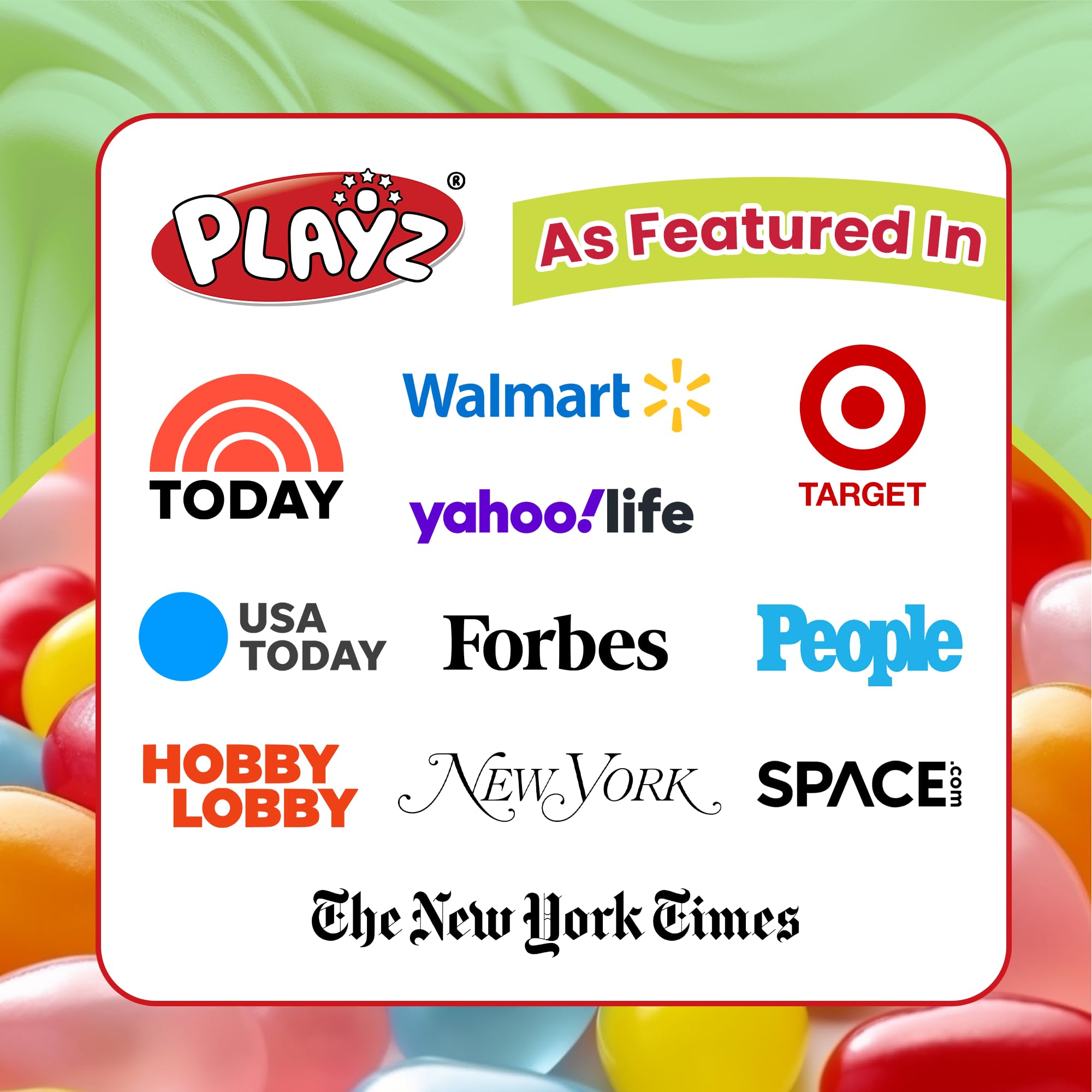 Playz Edible Slime Kit kids learning through edible science