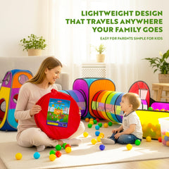 Playz indoor outdoor play set suits living rooms and yards.