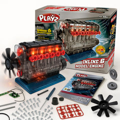 Playz Inline 6 Engine Kit exterior view for curious builders