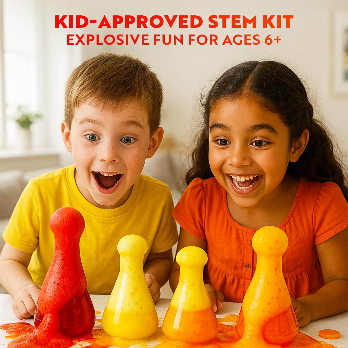 Playz Mega Kaboom exploding bags: dramatic demonstrations to ignite imagination.