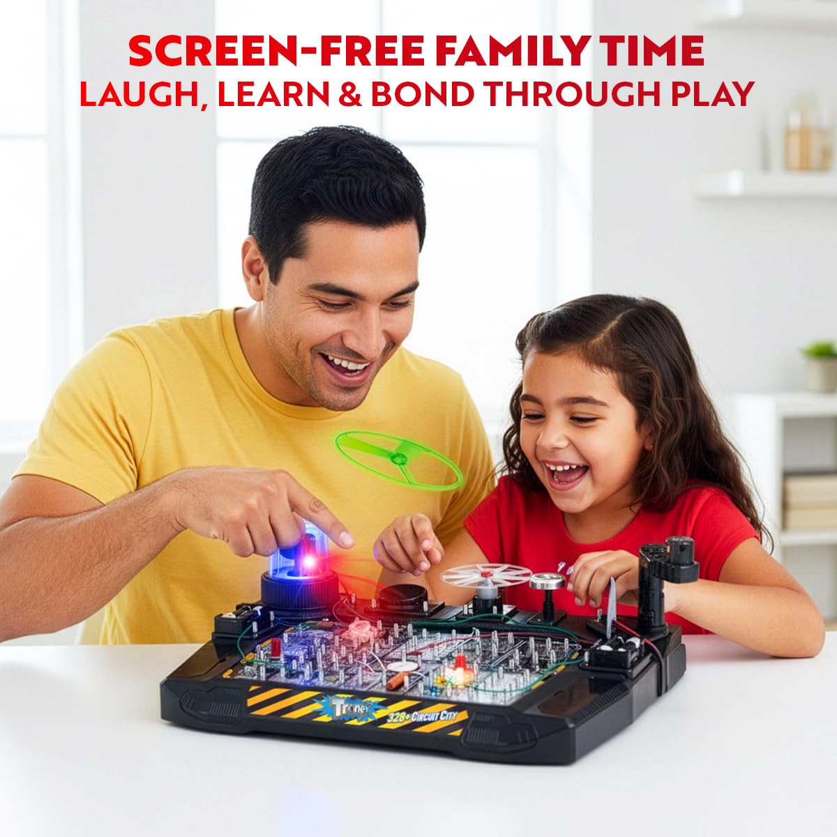 Playz STEM learning kit for kids 8-13 builds critical thinking.