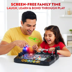 Playz STEM learning kit for kids 8-13 builds critical thinking.