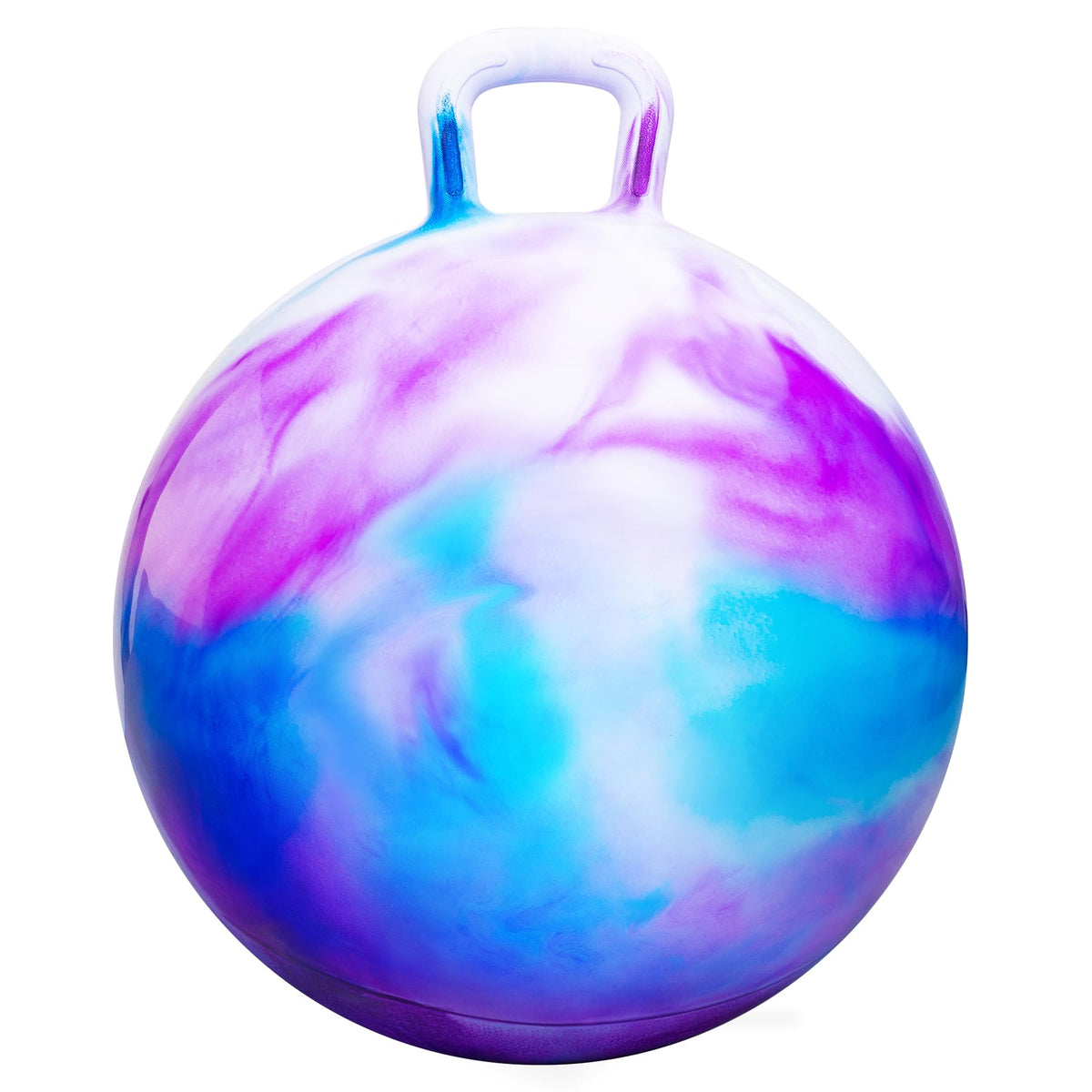 PlayZap Hopper Ball 20inch inflated showing durable construction for outdoor play.