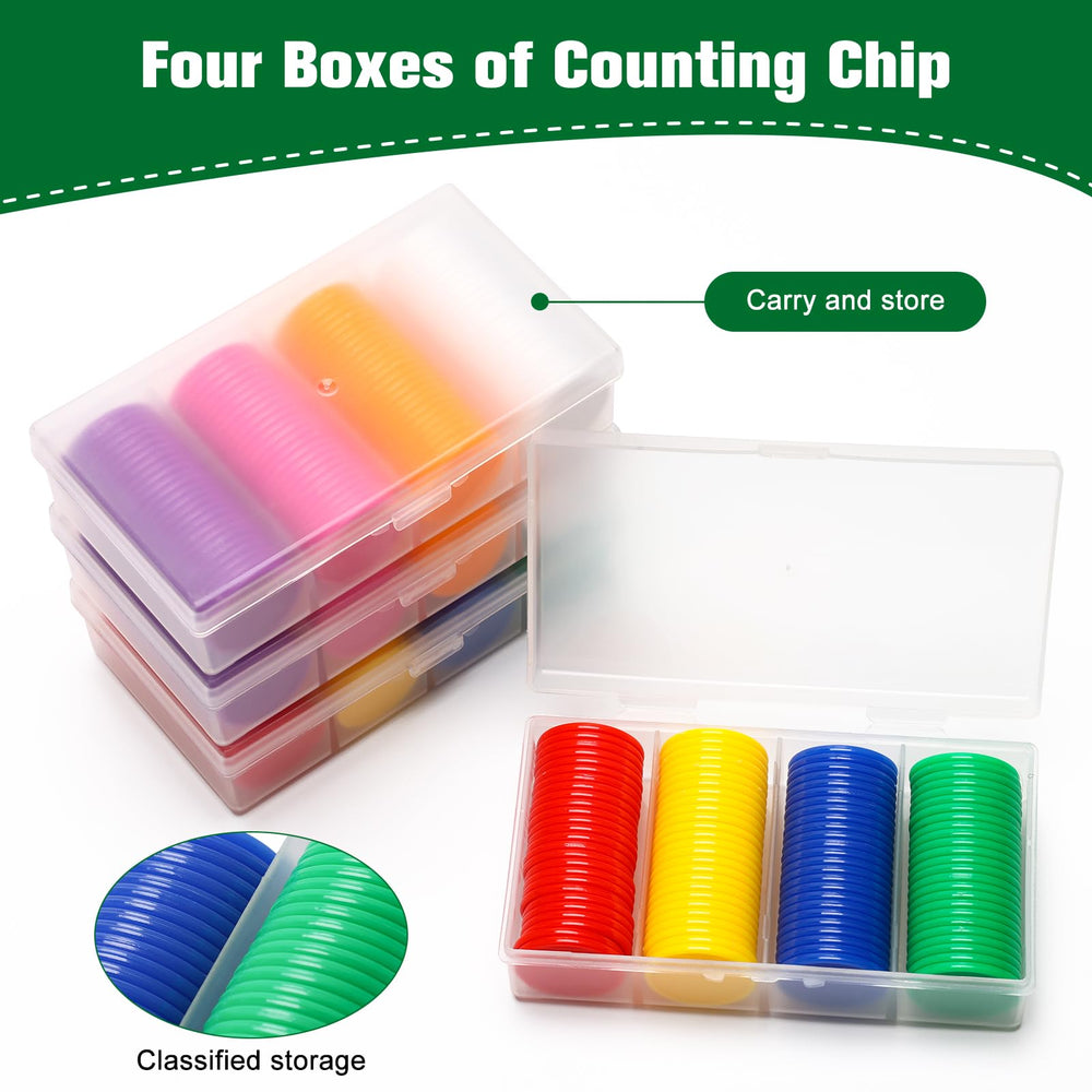 Colorful Pletpet poker chips ideal for adult games and counting activities