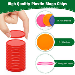 Pletpet poker chip held in hand, easy to grip for adults