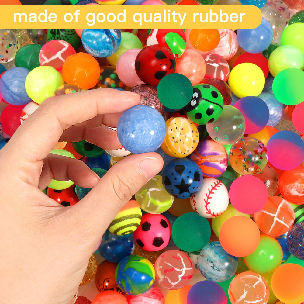 Pllieay ball filler prizes suitable for pinatas, classrooms, and parties.