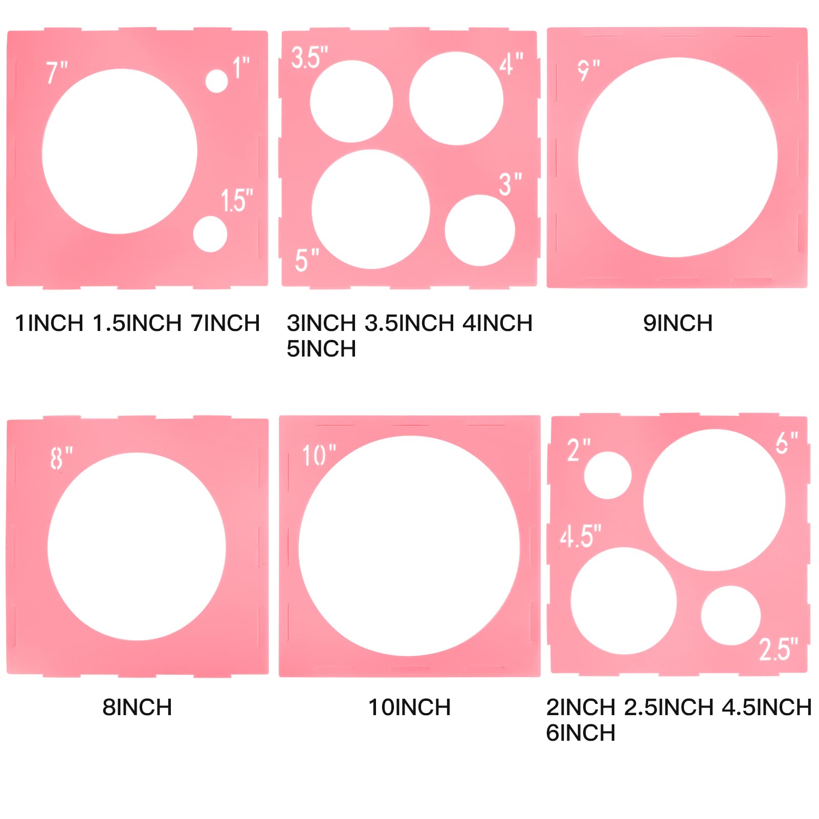 Pllieay size intervals chart for consistent balloon sizing.