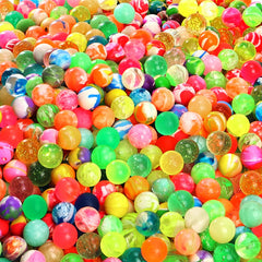 Pllieay bouncy balls 20mm colorful mix ideal for party favors and vending machines.