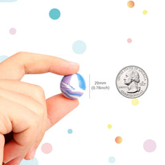 Pllieay assorted bouncy balls in multiple styles for classroom prizes.