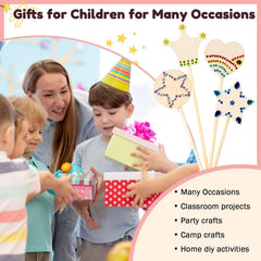 Classroom craft project wands by Pllieay to support hands-on learning.