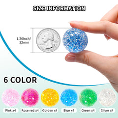 Pllieay silver glitter ball brightens rewards in classrooms and playtime